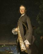 Joseph Blackburn Portrait of Captain John Pigott Spain oil painting artist